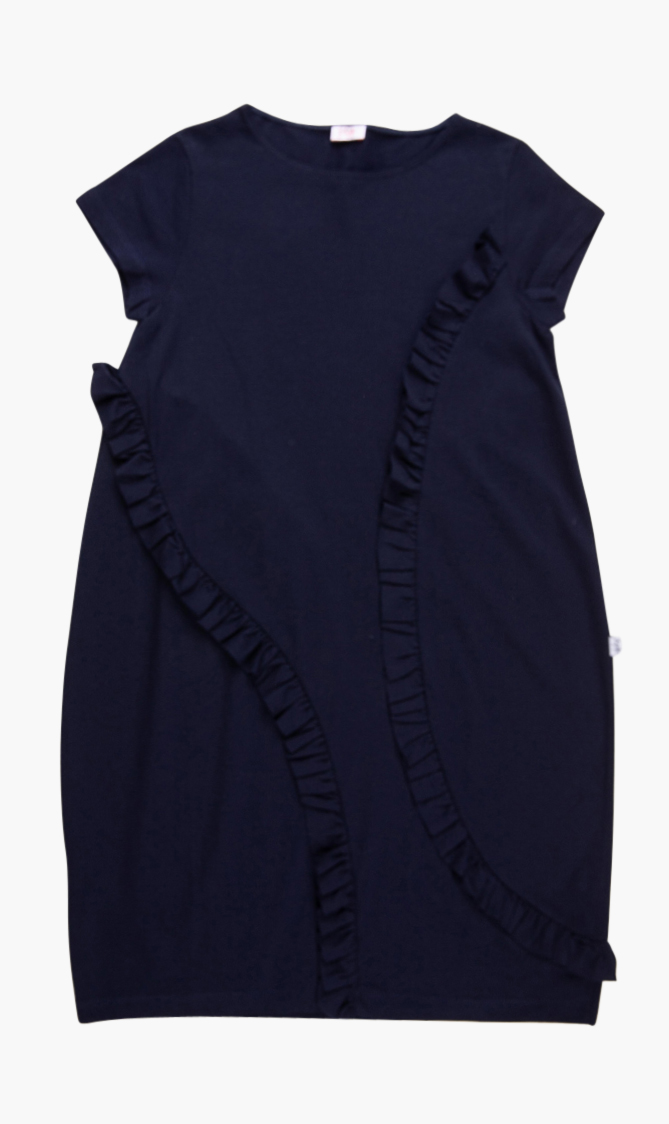 

Il Gufo Ruffled Trim Dress