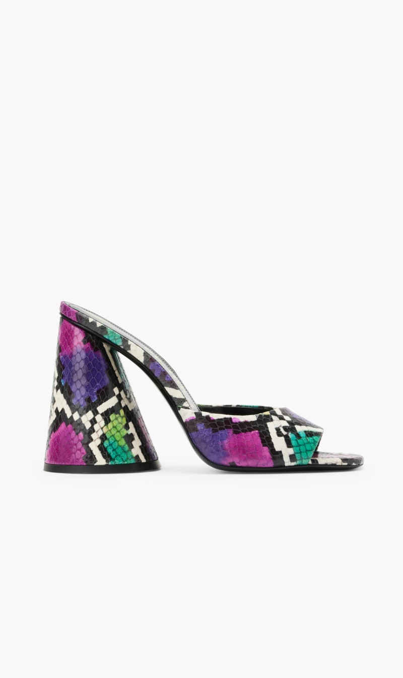 

Attico Multi-color Luz Mule Sandals for Women | The Deal Outlet