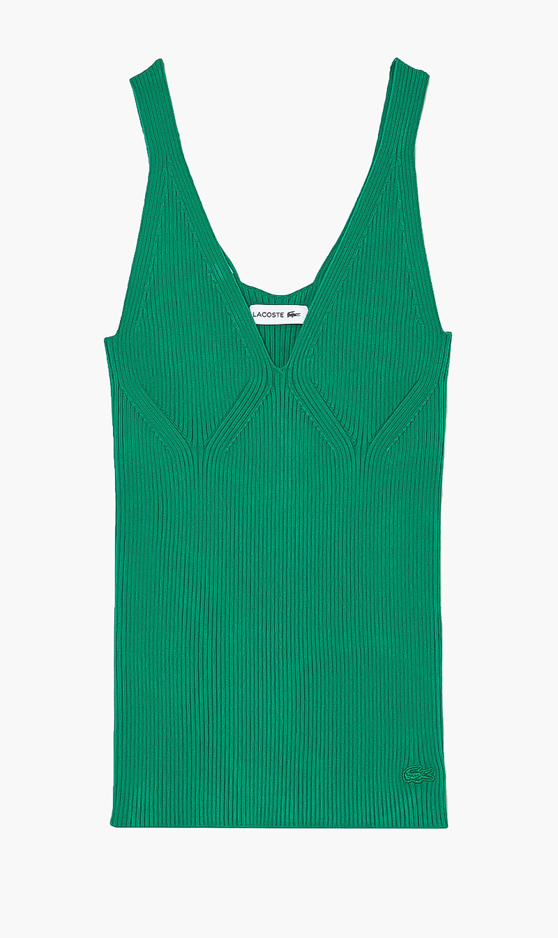 

Lacoste knitted logo sweater | the deal outlet, Green