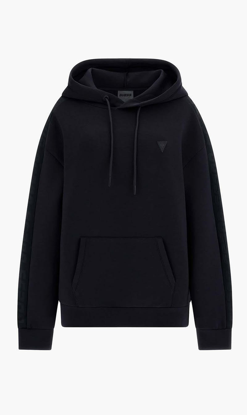 

Guess Black Brenda Hooded Sweatshirt for Women | The Deal Outlet