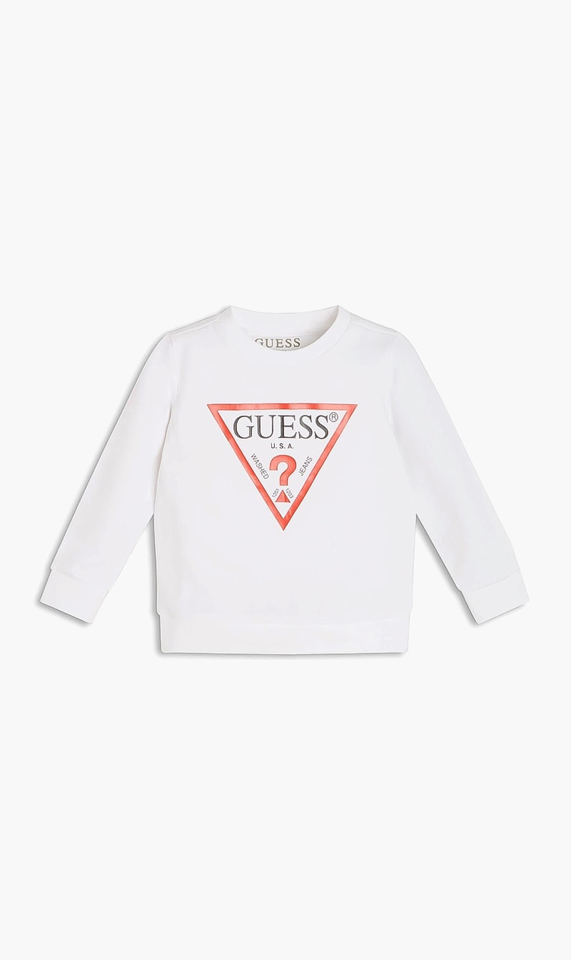 

Crew Neck Sweatshirt, White