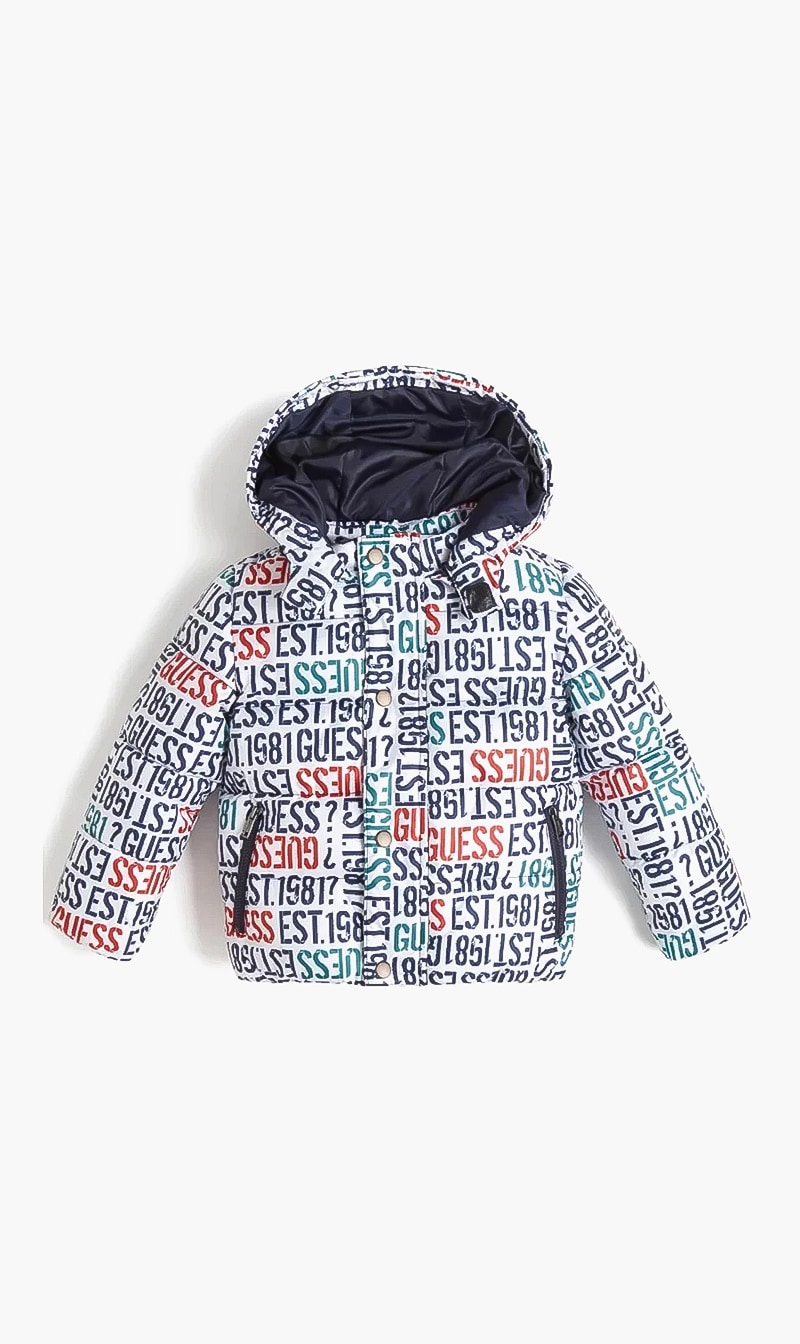 

N1bl01wcfm00p195 Padded Hooded, White