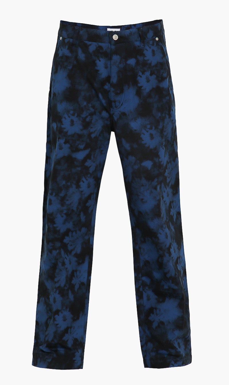 

Kenzo Blue Printed Carpenter Pant for Men | The Deal Outlet
