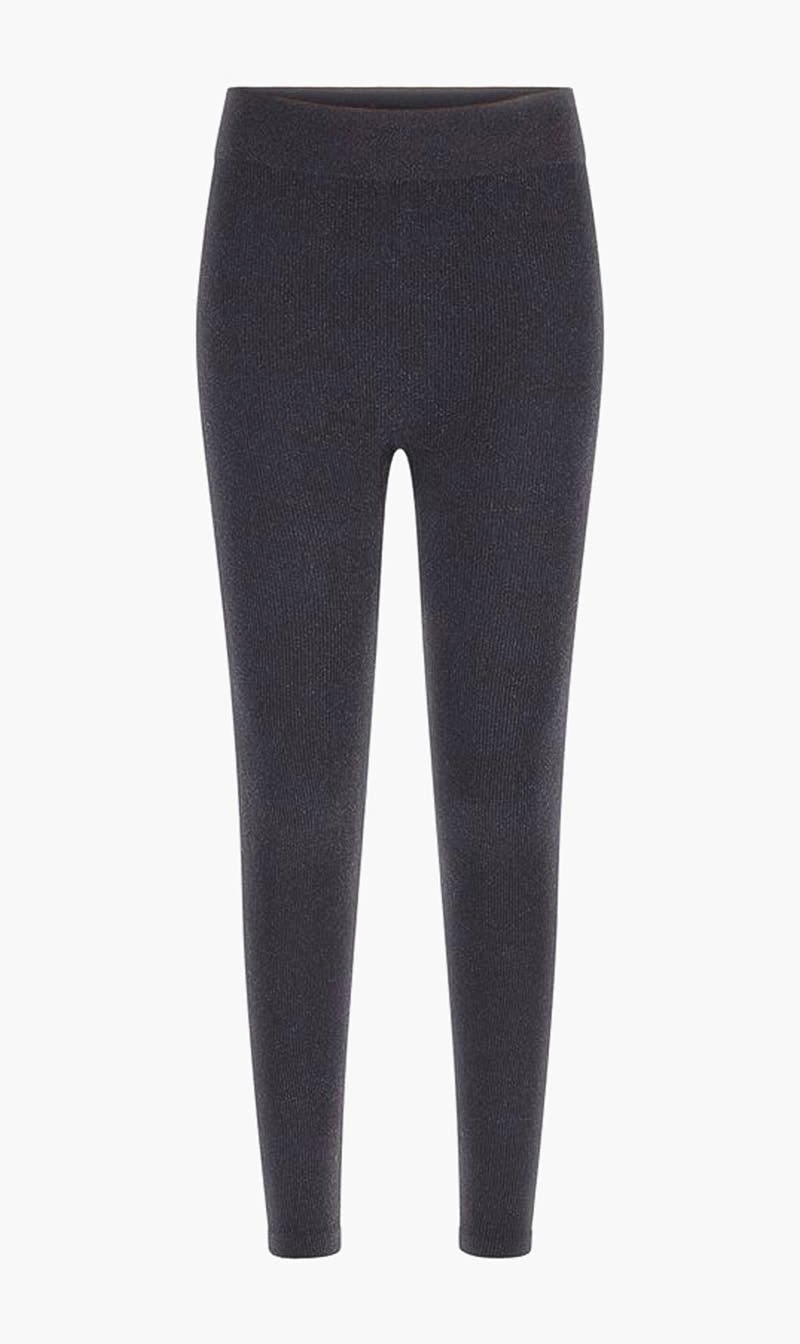Guess Black Lurex Seamless Leggings for Women