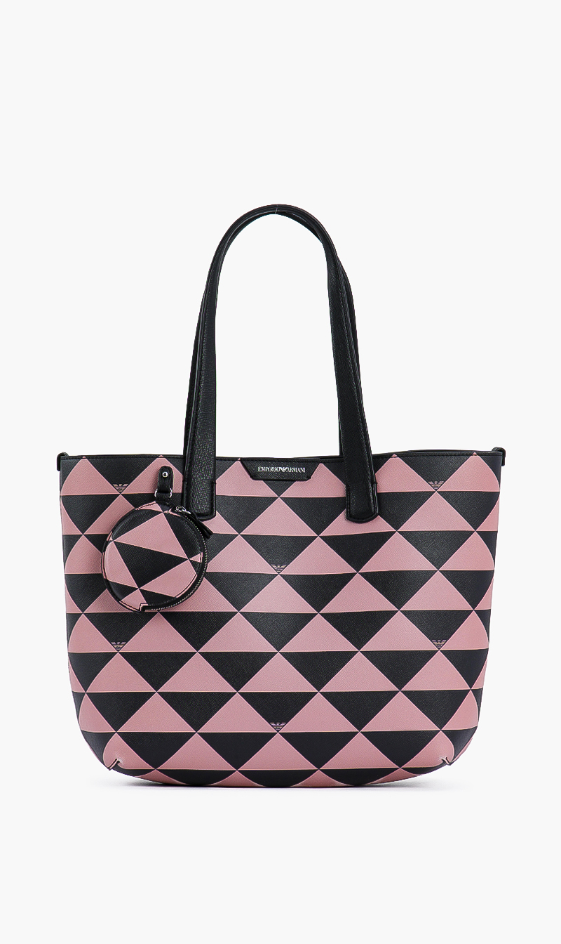 

Emporio Armani Solid Leather Bag