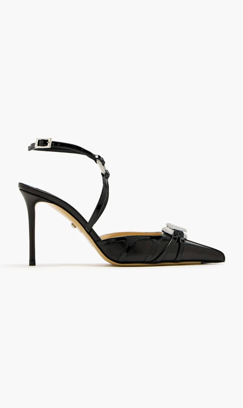 

Mach And Mach Black Double Heart for Women | The Deal Outlet