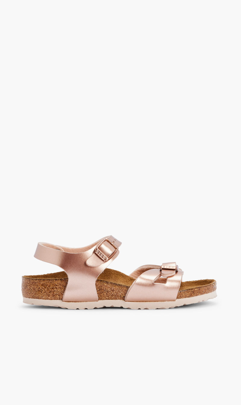 

Birkenstock Gold Rio Kids Bf Electric for Girls | The Deal Outlet