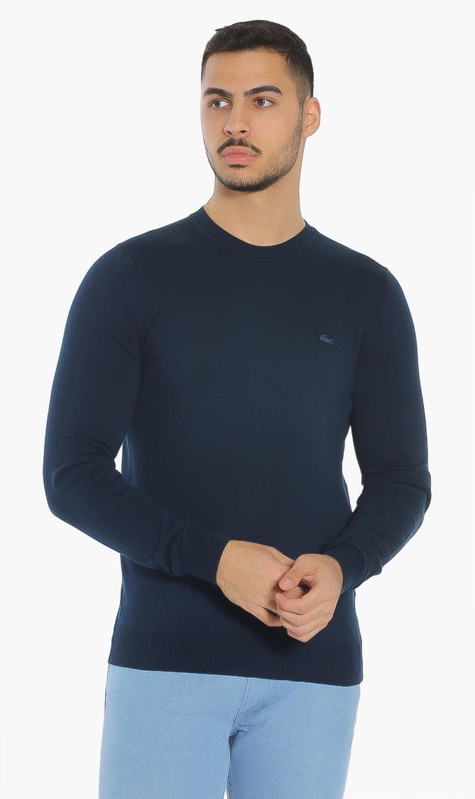 

Lacoste Crew Neck Cotton Sweater