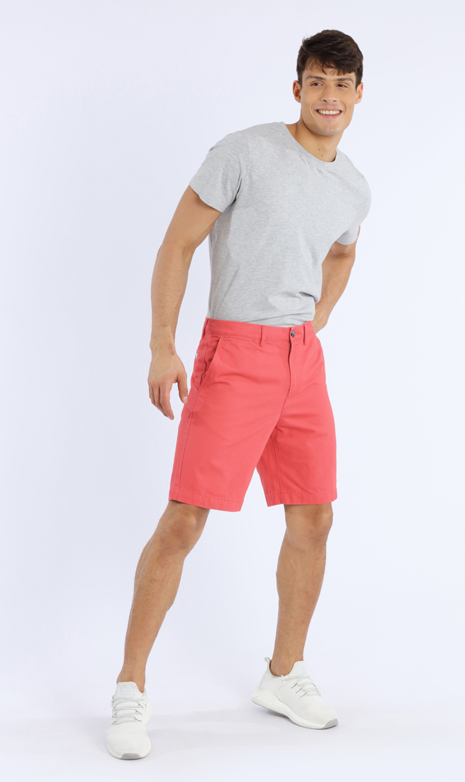 

LACOSTE Solid Bermuda Shorts