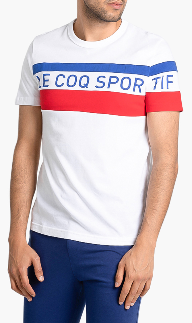 

Le Coq Sportif Tri Nâº1 New Optical White T-shirt