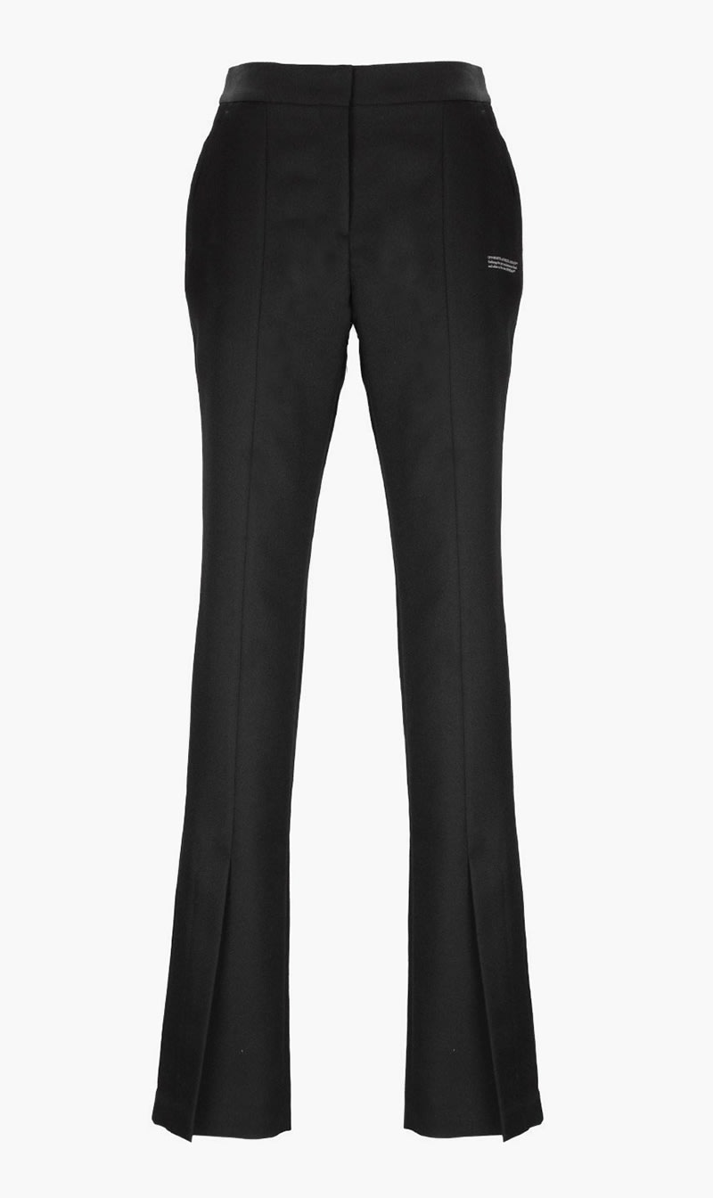 

Off-white Black Corporate Tech Basic Slim Pan Black Blac for Women | The Deal Outlet