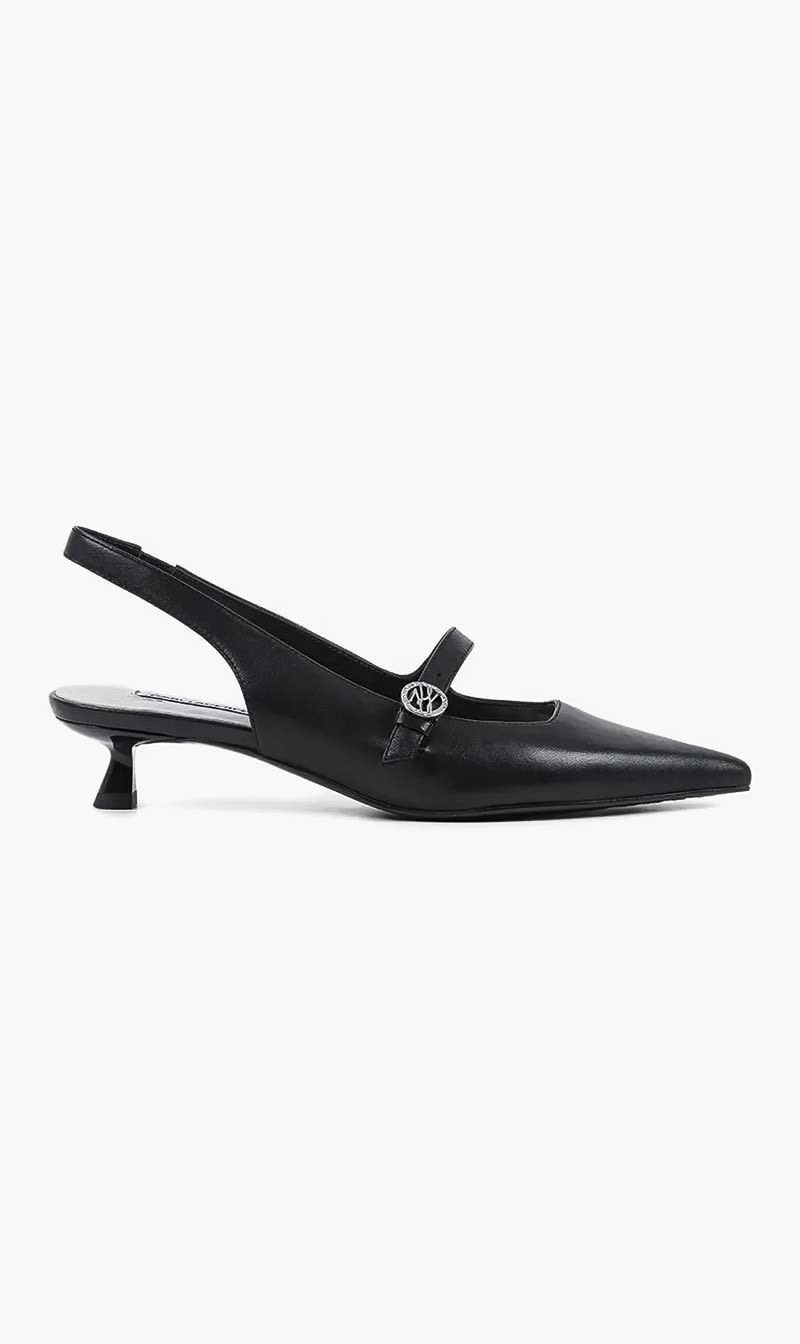 Black Pasha Sling Back Pump for Women