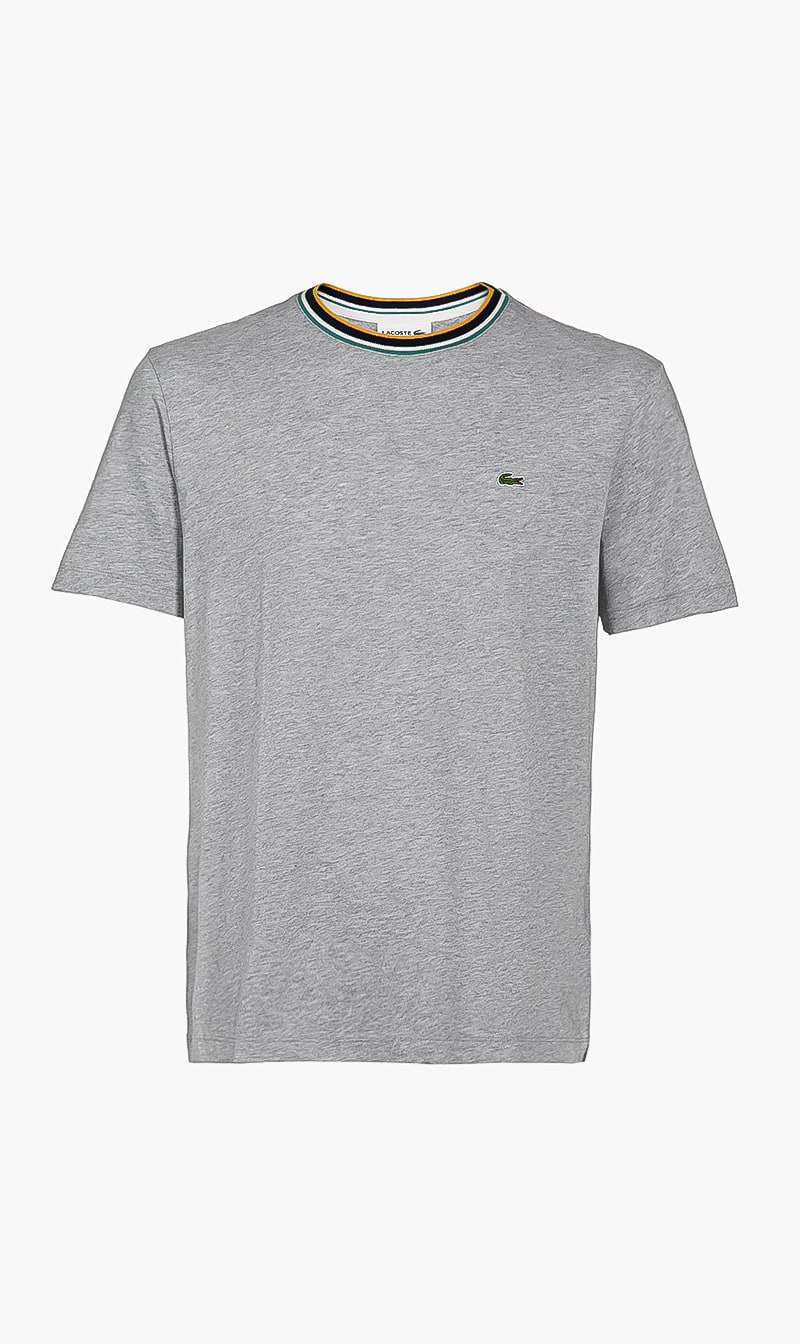 

Lacoste Tipped Rib Collar Tee