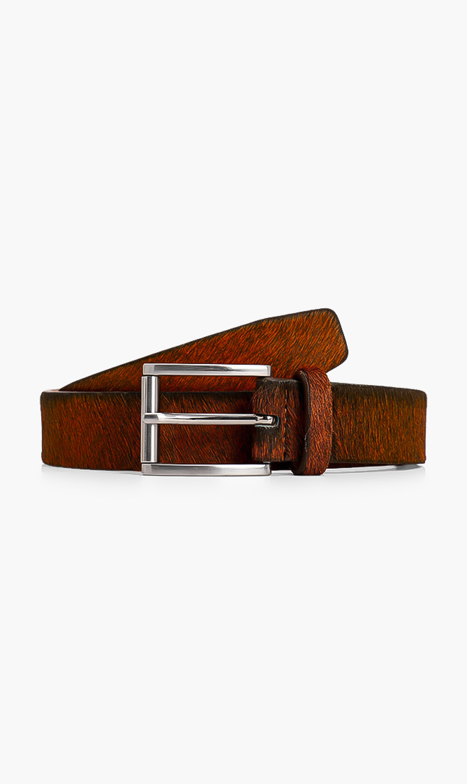 

Jacob Cohen Fur Leather Belt