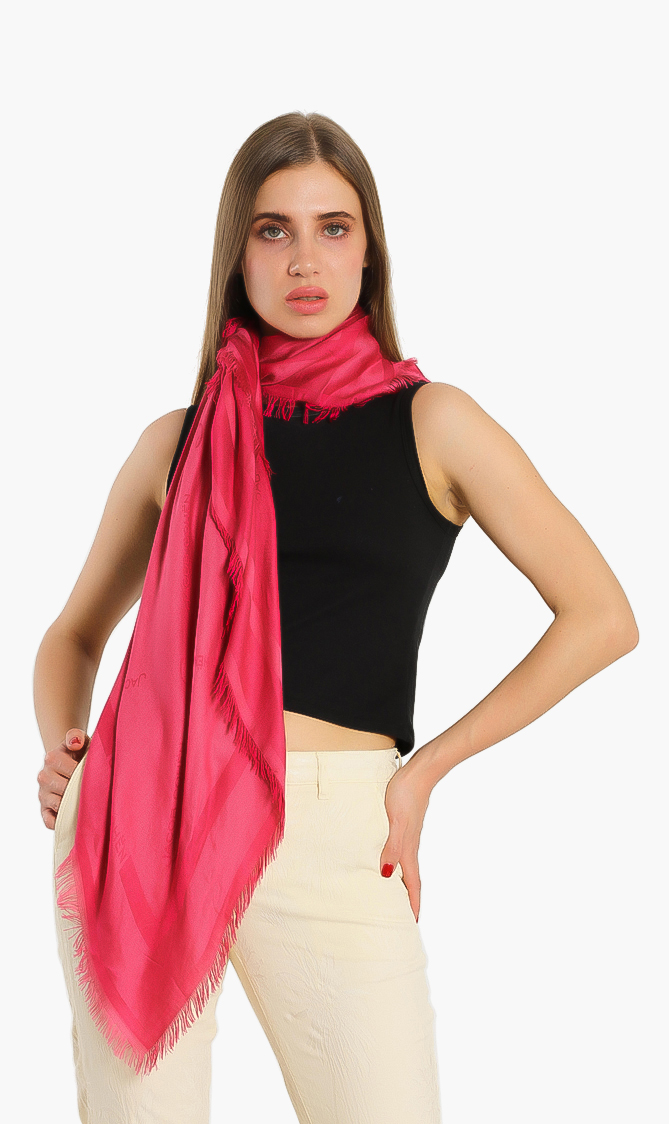 

Jacob Cohen Solid Logo Scarf