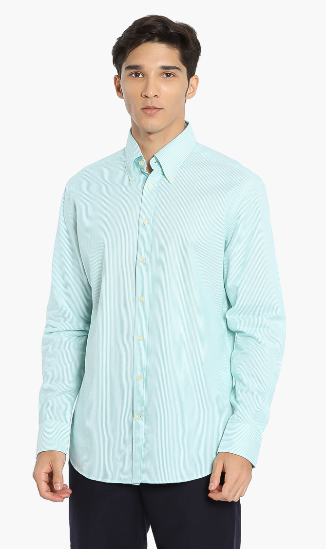 

Hackett London Washed Oxford Bengal Slim Fit Shirt