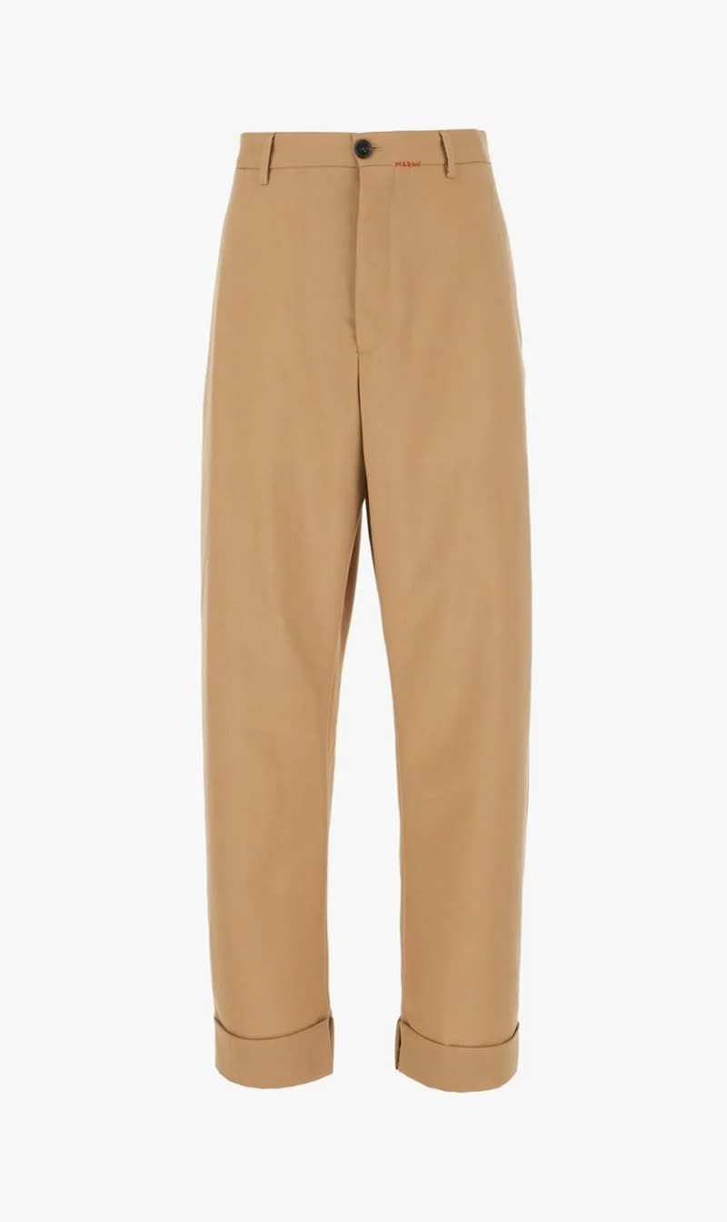 

Marni Brown Tailored Trousers for Men | The Deal Outlet