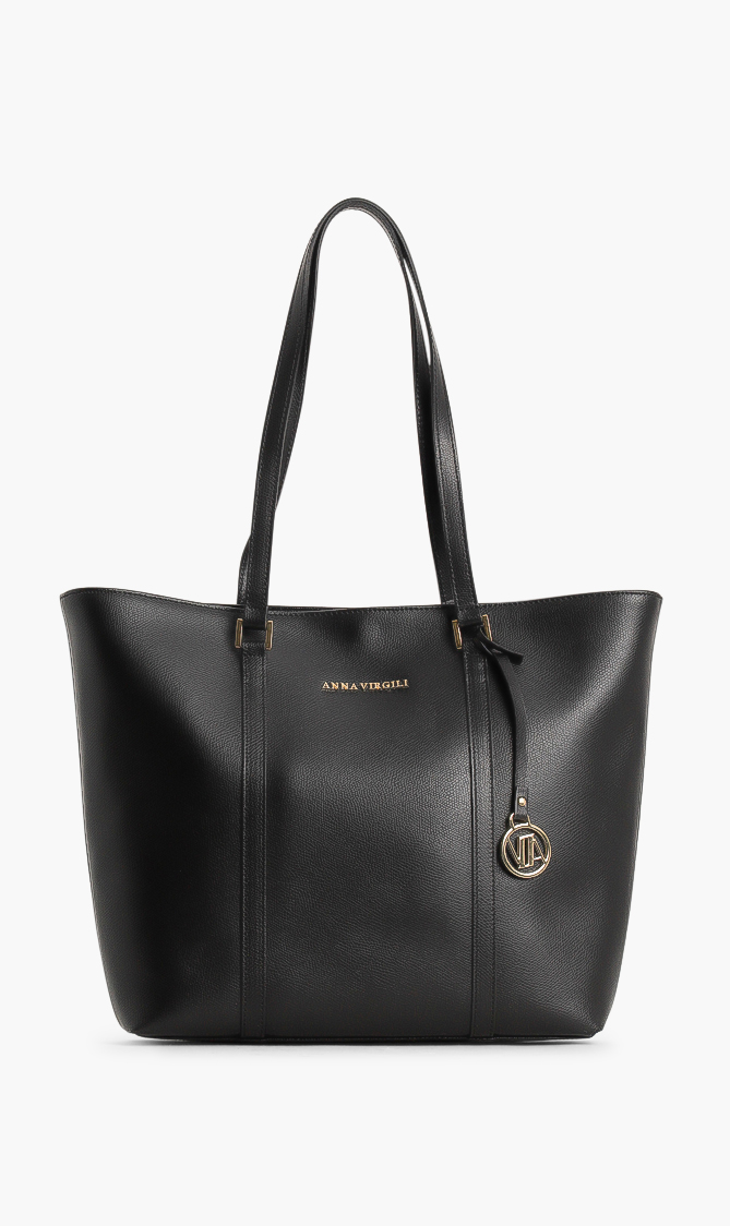 

Anna Virgili Nazzarena Leather Tote Bag