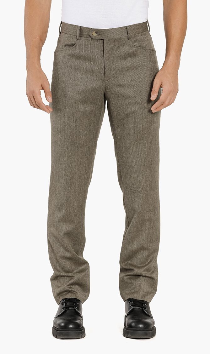 

Wool Trouser, Green