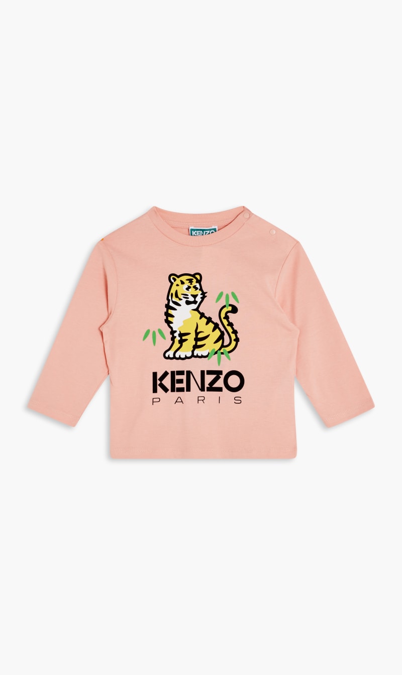 

Kenzo Pink Long Sleeve T-shirt for Kids | The Deal Outlet