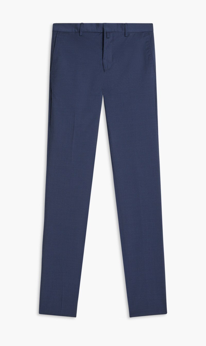 

Hackett London Blue Slim Fit formal Pants for Men | The Deal Outlet