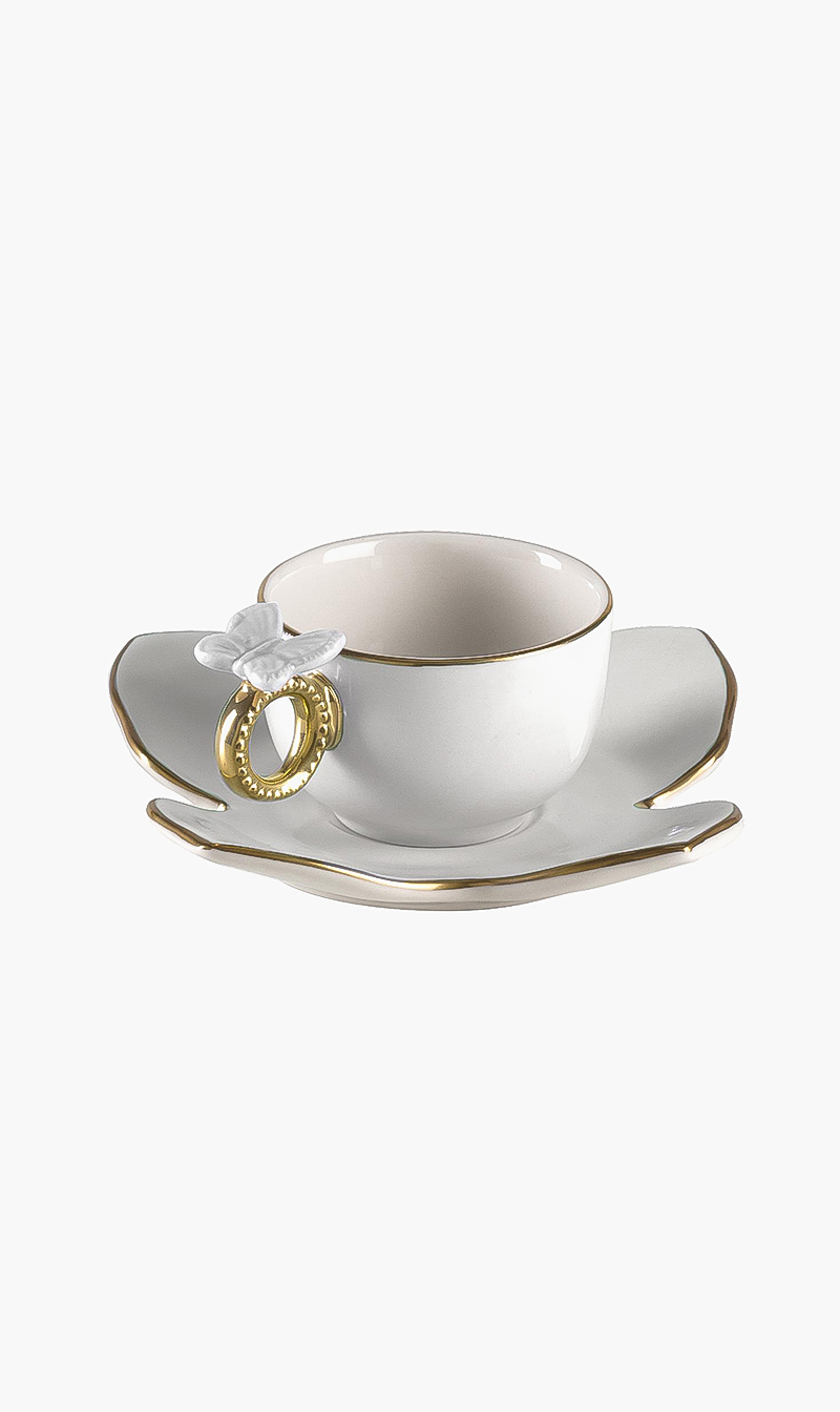 

Villari Butterfly Coffee Cup And Saucer