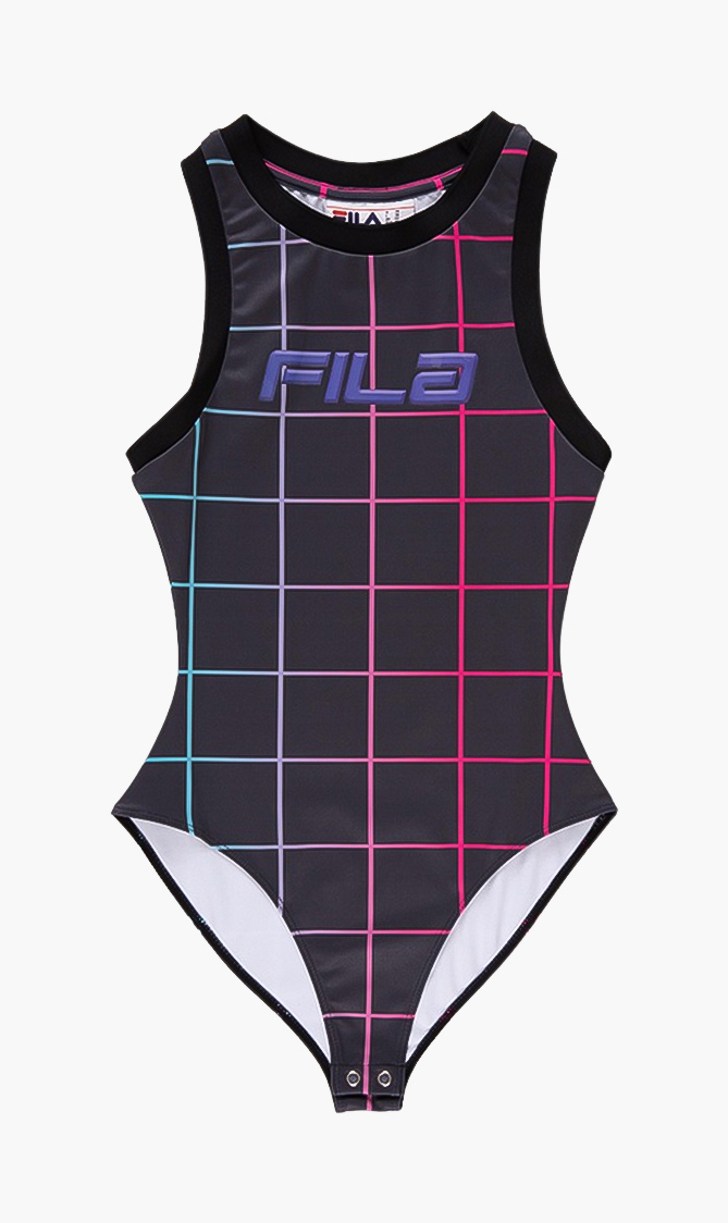 

Fila Athena Racer Front Bodysuit