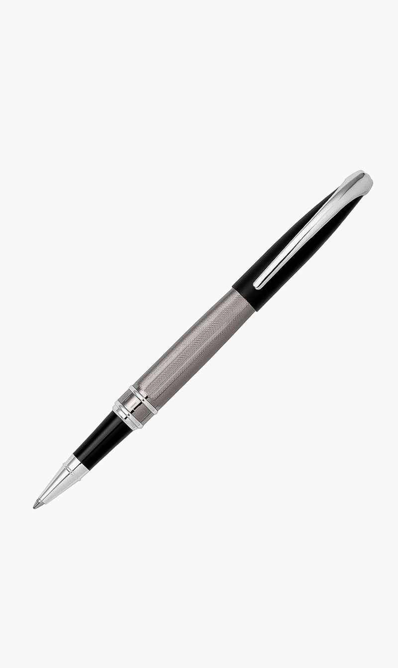 

Cerruti Black Rollerball Pen Abbey Diamond Gun | The Deal Outlet