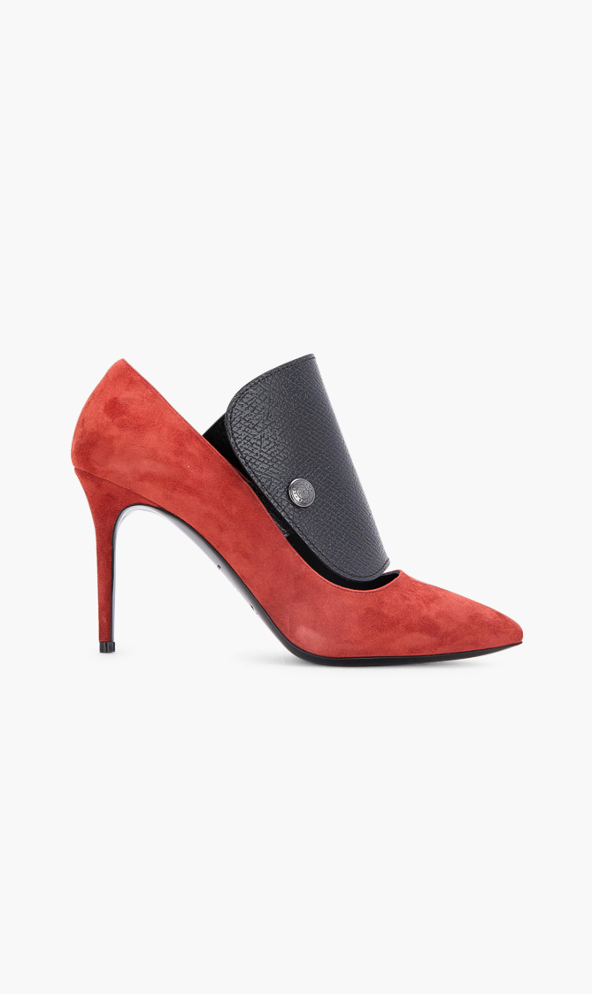

Longchamp Suede Leather Pumps