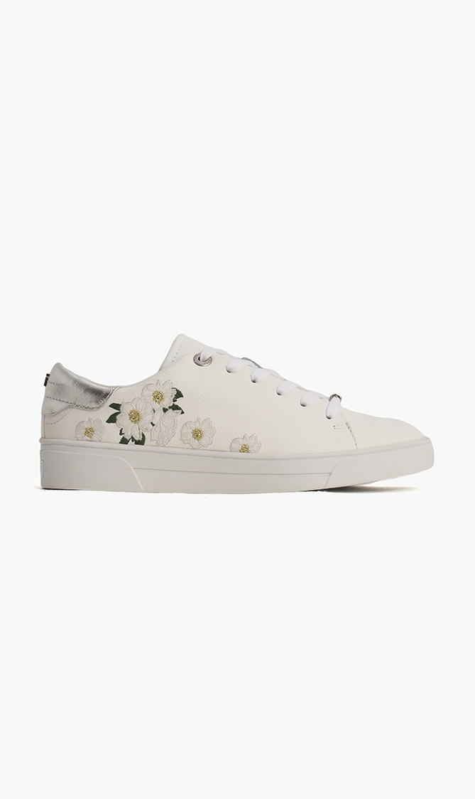 

Ted Baker Adia Elderflower Embroidered Trainer