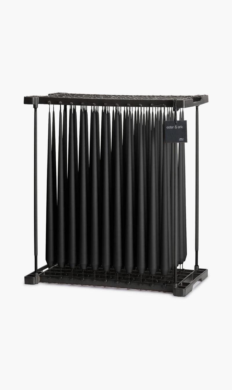 

Ester & Erik Others Taper Candles 1pc, Black Matt | The Deal Outlet