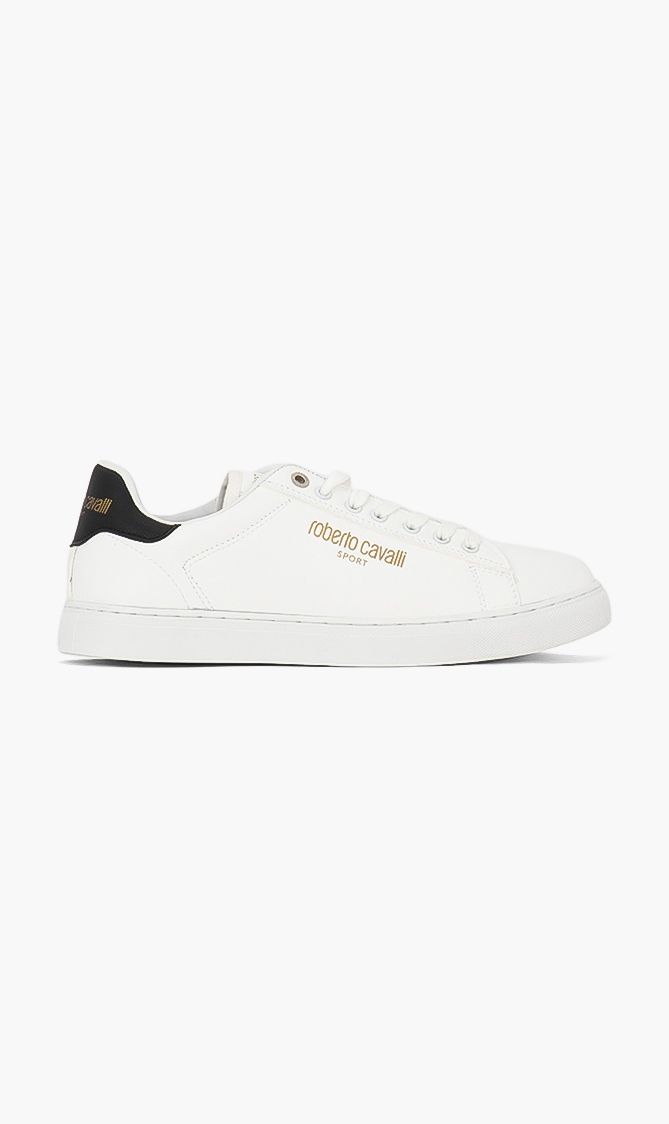 

Roberto Cavalli Glam Leather Sneakers