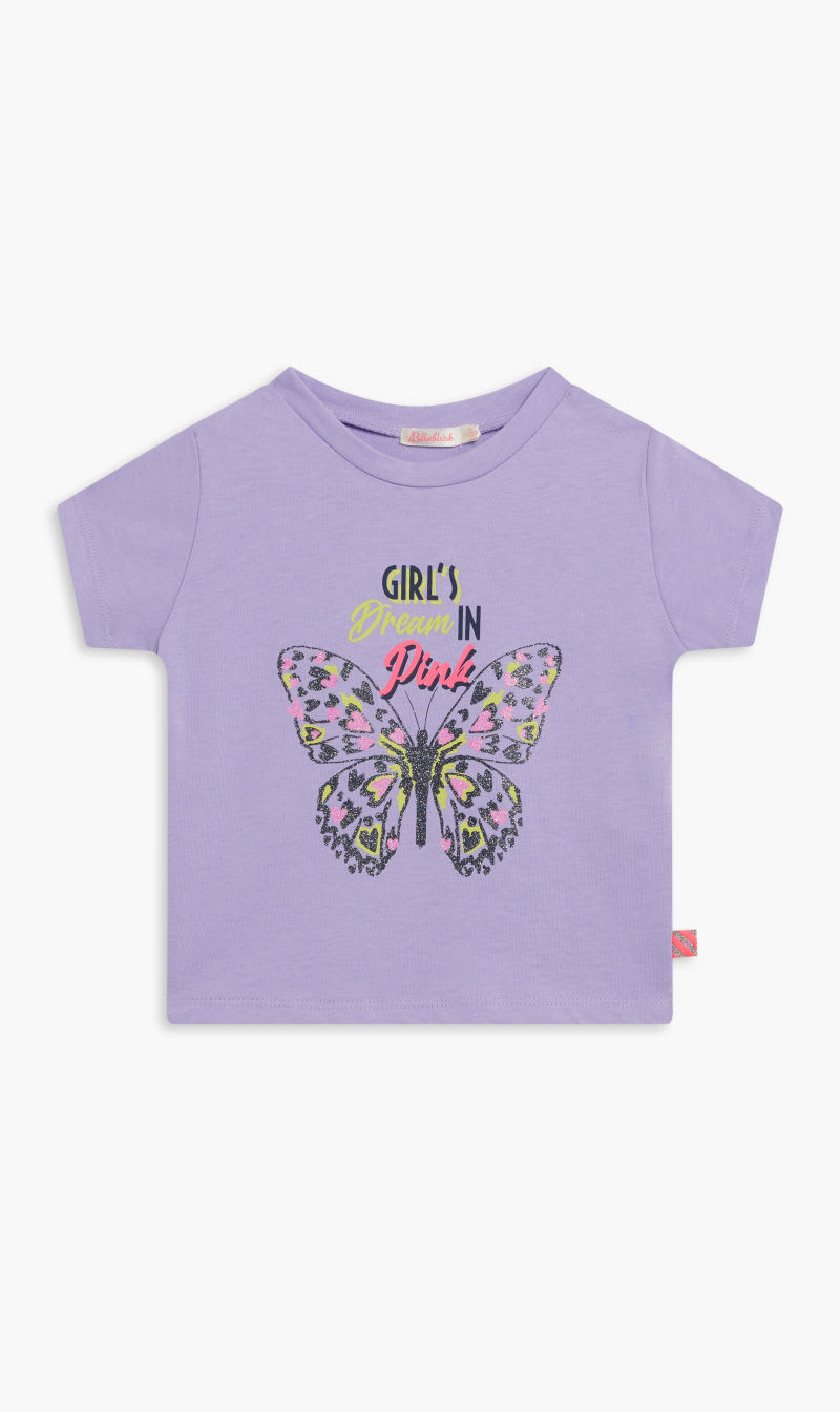

Billieblush Purple Short Sleeves Tee-shirt for Girls | The Deal Outlet