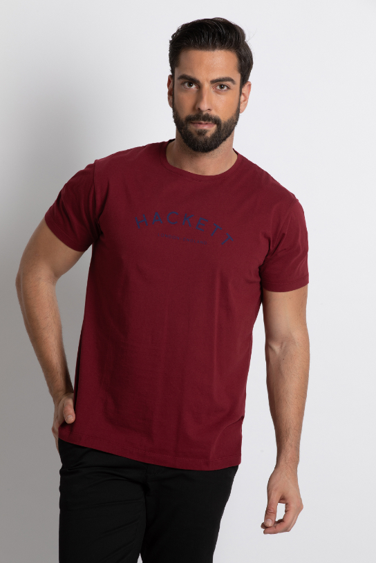 

Hackett London Classic Logo Detail Cotton Jersey T-shirt