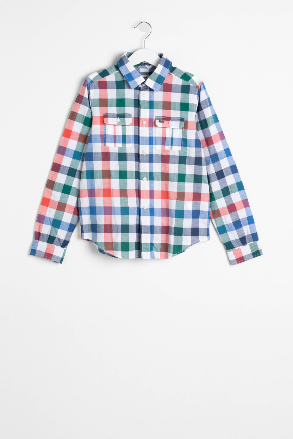 

Lacoste Checked Long Sleeves Shirt