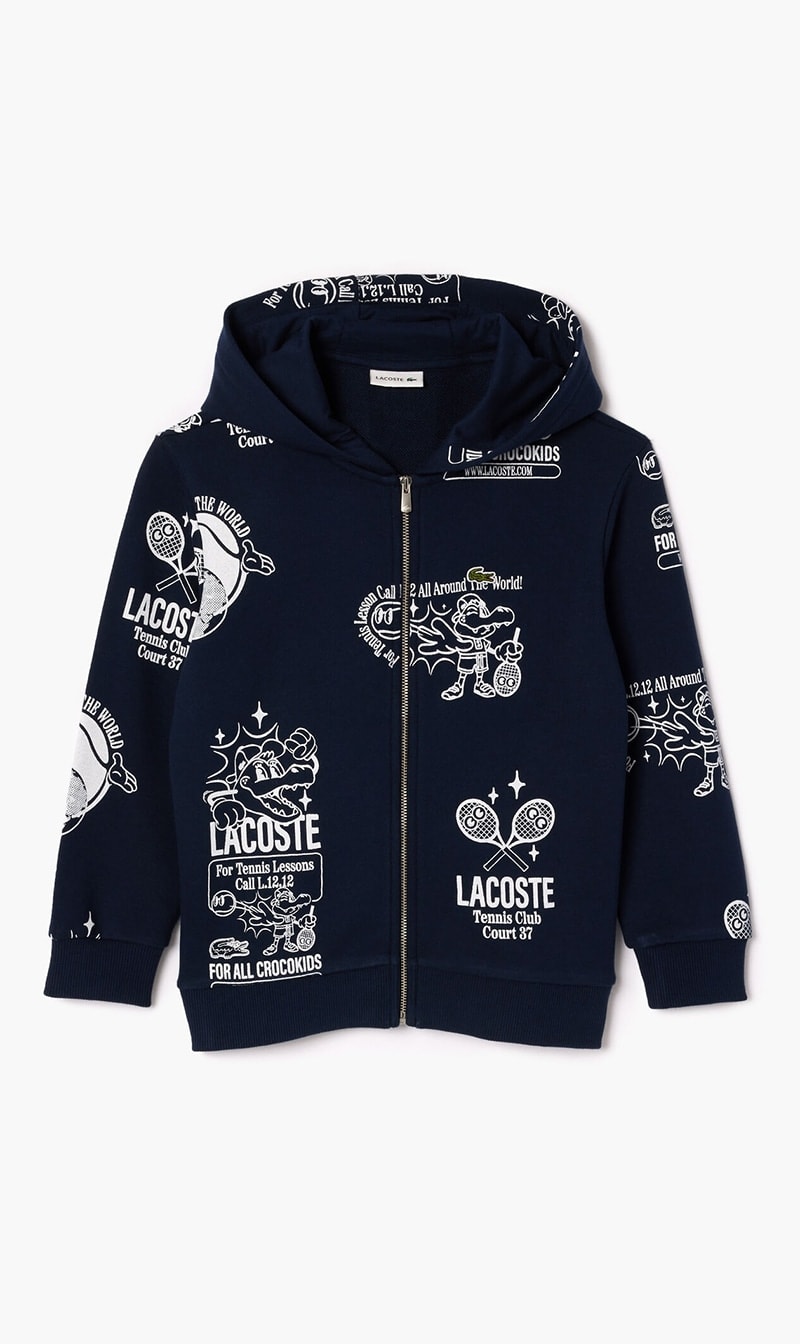

Lacoste Multi-color Graphic Print Jogger Hoodie for Boys | The Deal Outlet