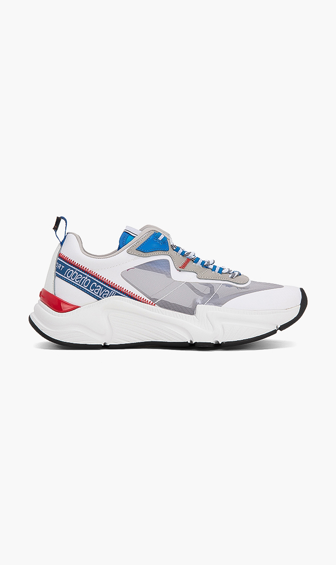

Roberto Cavalli Halvin Transparent Panels Sneakers