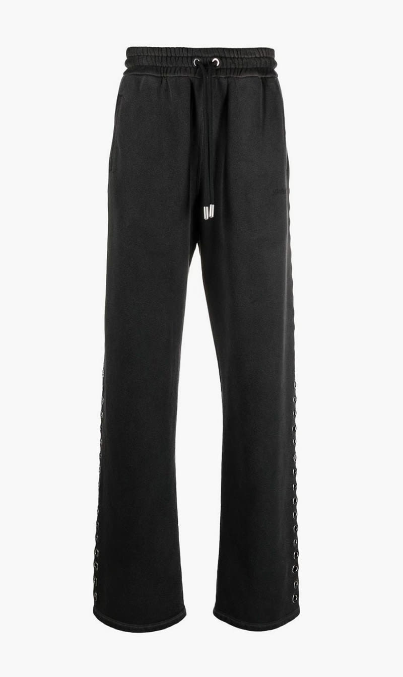 

Off-white Black Eyelet Sweatpant Black No Color for Men | The Deal Outlet
