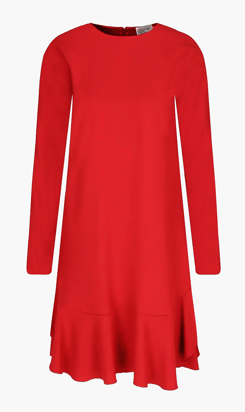

Red Valentino Ruffled Bottom Dress