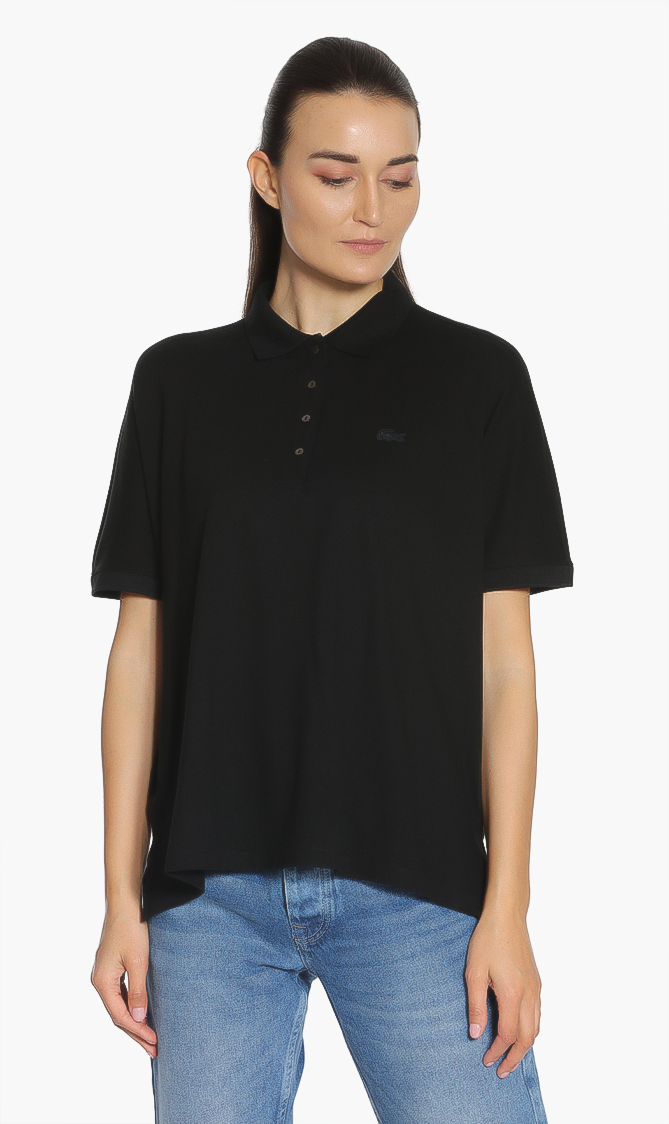 

Lacoste Relax Fit Flowing Stretch Cotton Polo Shirt