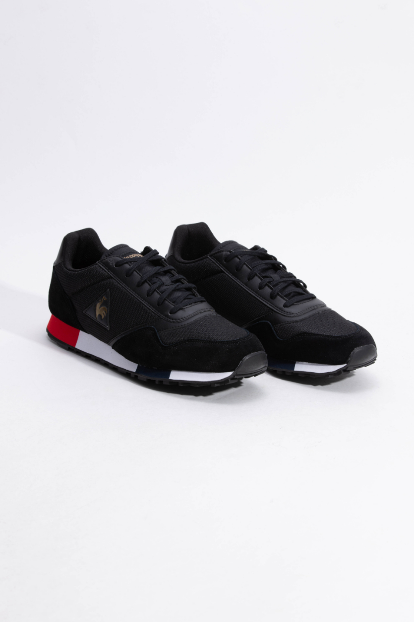 

Le Coq Sportif Delta Metallic Black Trainers