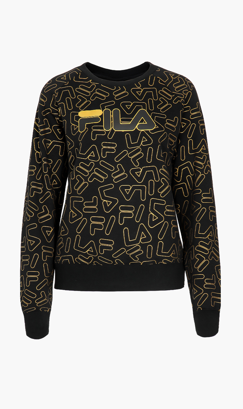 

Callie Crew Neck Sweatshirt, Black