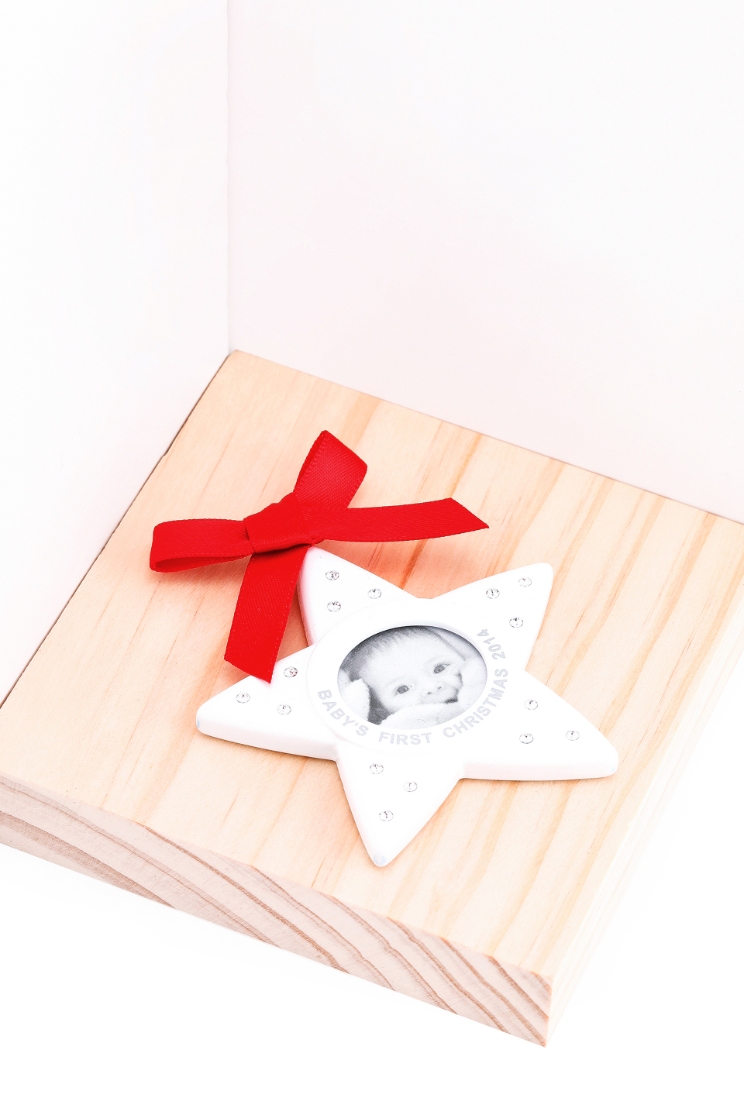 

Swarovski Baby's First Christmas Ornament, Annual Edition 2014