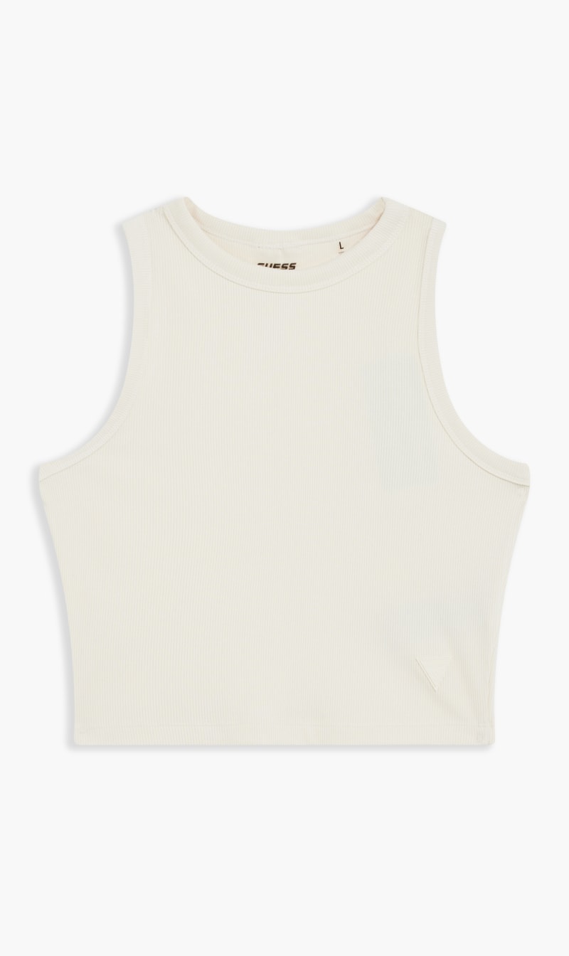 

Edie Tank Top - Eco Smooth Girly Rib 435, Beige