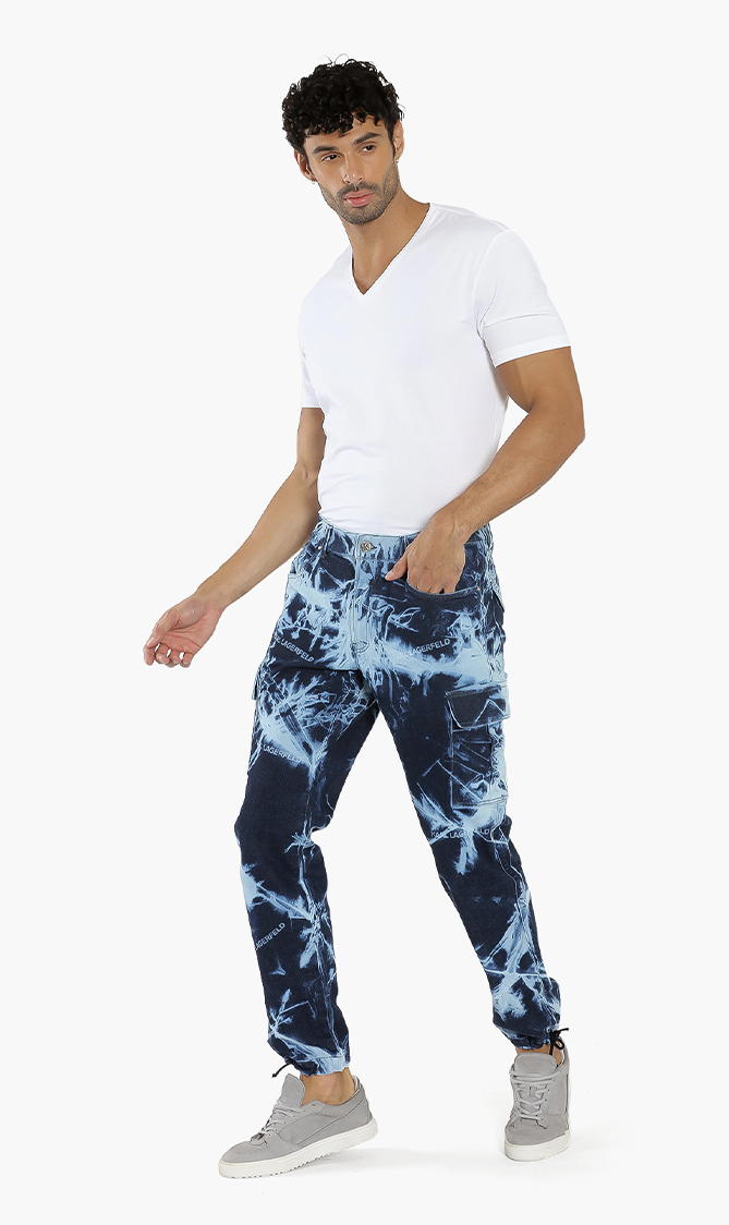 

Multi-pocket Jeans, Blue