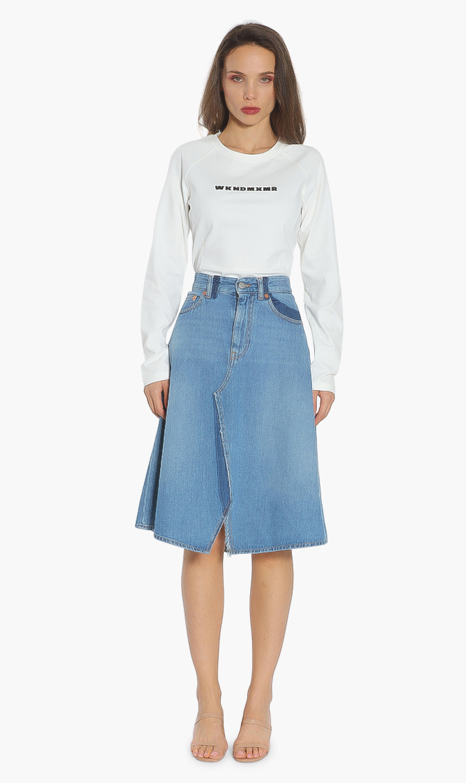 

Maison Margiela Denim Skirt