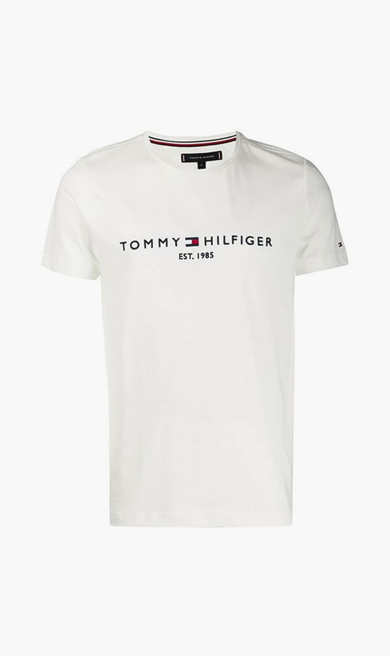 

Tommy Hilfiger White Im Core Tommy Logo T for Men | The Deal Outlet