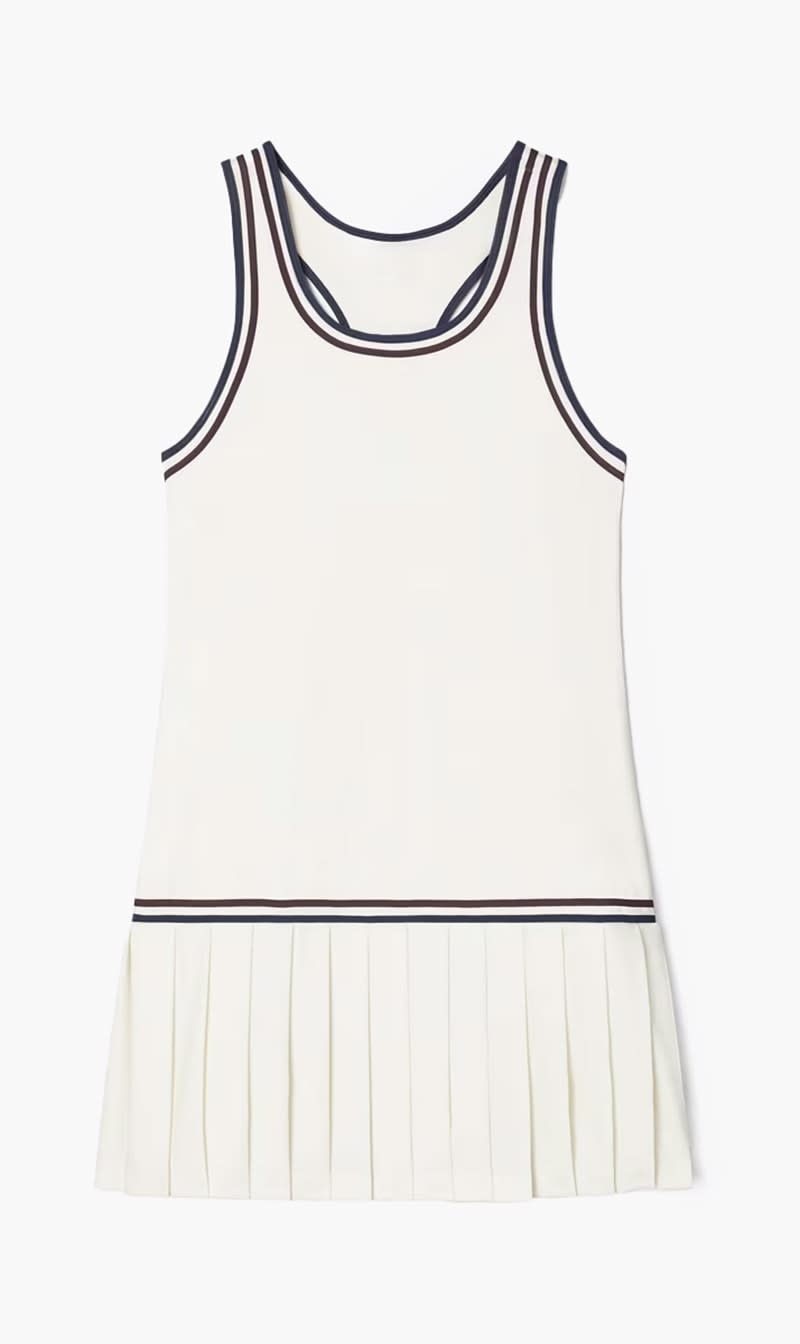 

Tory Burch White Drop-waist Tennis Dress for Women | The Deal Outlet