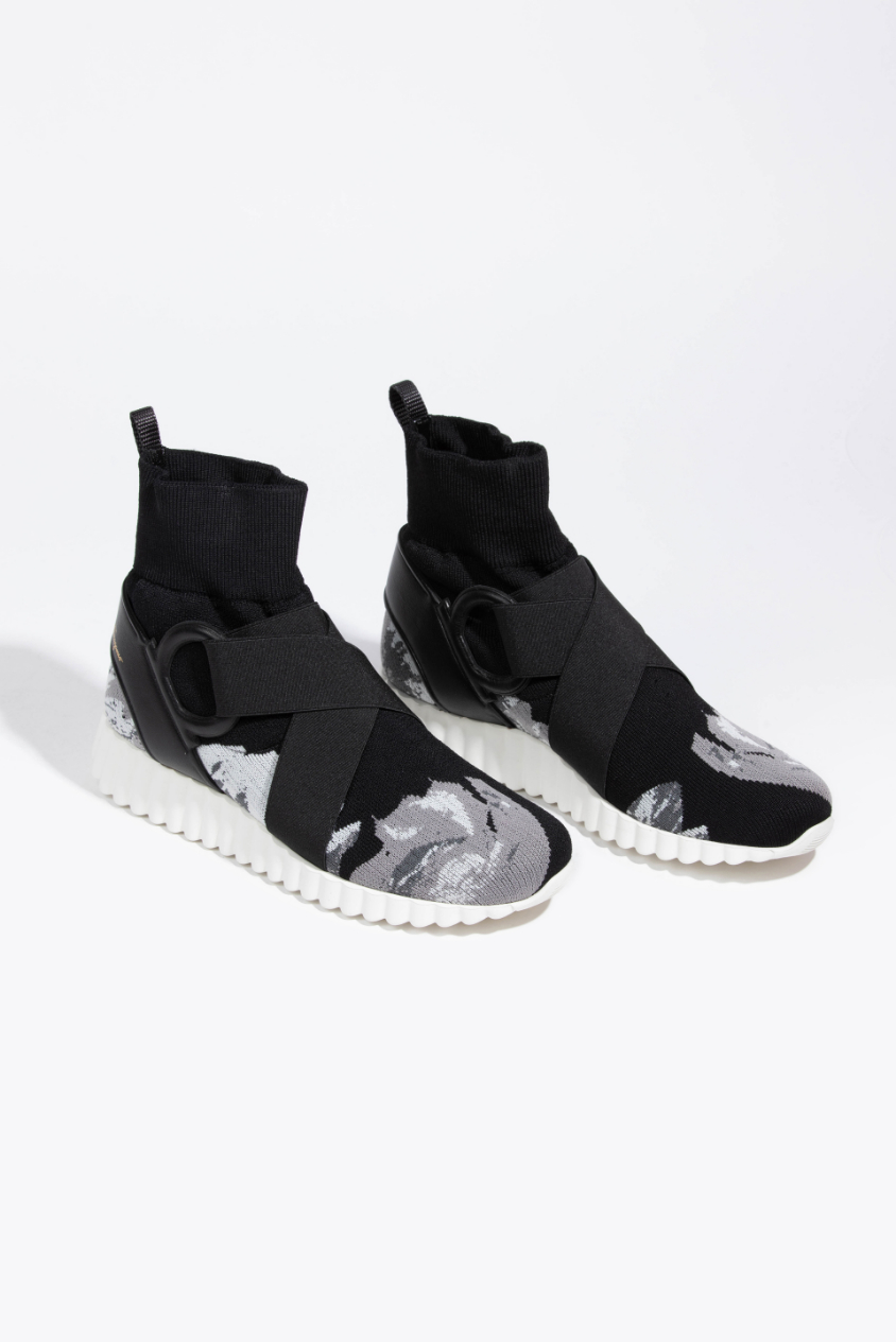 

Salvatore Ferragamo Noto Flw Sock Sneakers