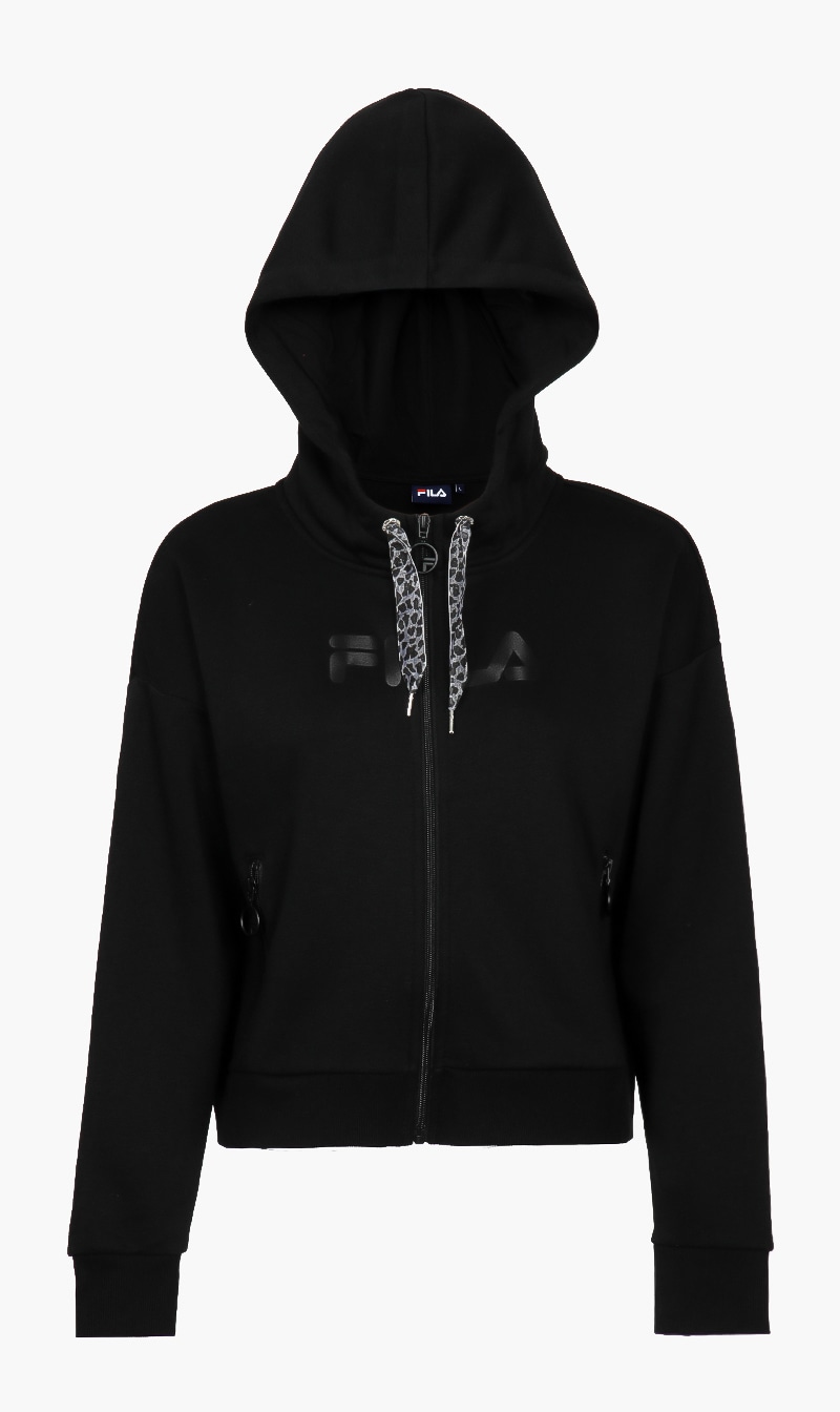 

Mono Hoodie Zip, Black